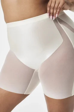 Pantalón satén y tul moldeador Shaping satin