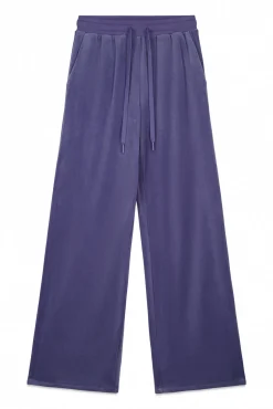 Pantalón terciopelo suave azul