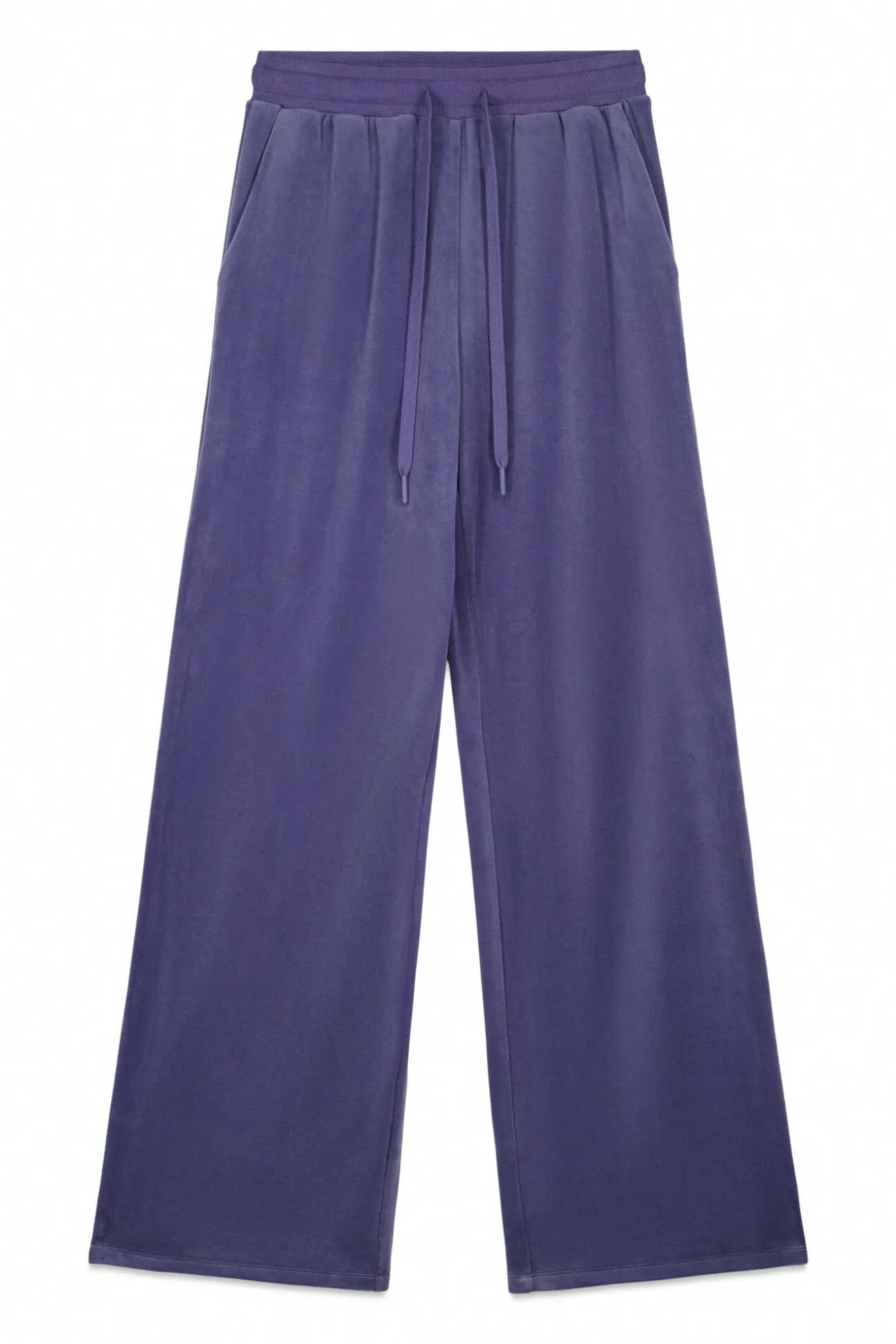 Pantalón terciopelo suave azul