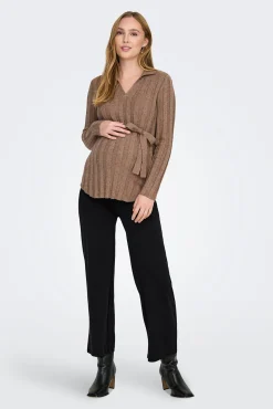 Pantalón wideleg maternity