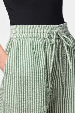 Pantalones cortos de rayas