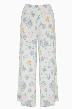 Pantalones de pijama largos flores