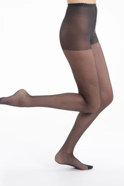Panty Opaco marrón sin demarcación 40 DEN