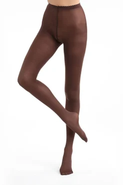 Panty Opaco negro sin demarcación 40 DEN