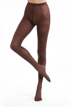 Panty Opaco negro sin demarcación 40 DEN