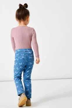 Patalón mariposa denim