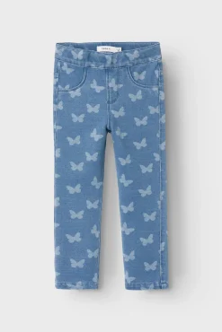 Patalón mariposa denim
