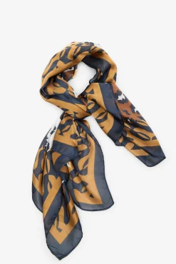 Pañuelo estampado leopardo
