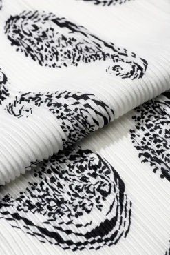 Pañuelo Plisado Estampado Paisley