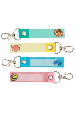Pegatinas y lanyard para personalizar el material escolar