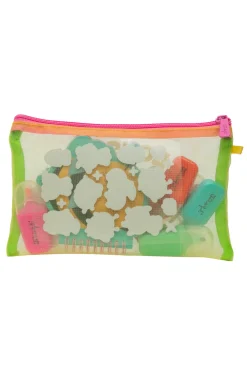 Pencil case with extras beetroot, bee and cherries - Lots of positive energy inside