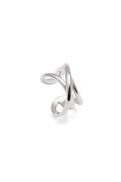 Pendiente Suelto Ear Cuff Triple Cross