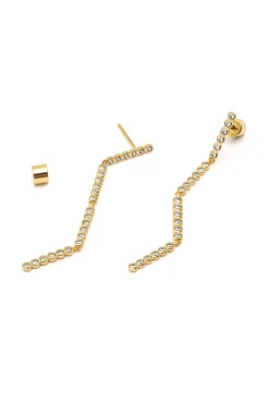 Pendientes Aurora Baño Oro