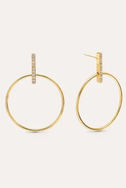 Pendientes Ophelia Baño Oro