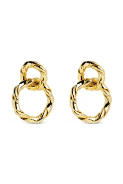 Pendientes Sister Twine Oro