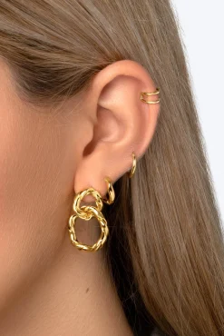 Pendientes Sister Twine Oro