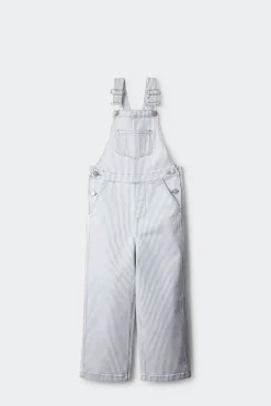 Peto denim rayas niña