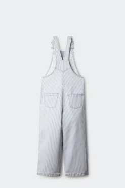 Peto denim rayas niña