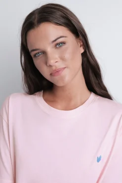 Pijama algodón estampado rosa