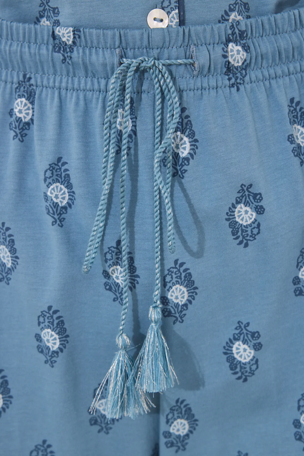 Pijama camisero Capri 100% algodón paisley