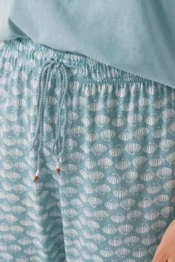 Pijama Capri 100% algodón Sebastián verde