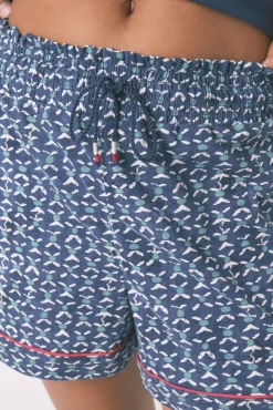 Pijama corto 100% algodón Moomin azul