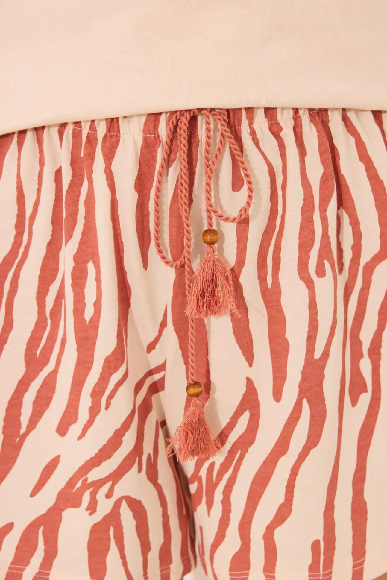 Pijama corto estampado El Rey León