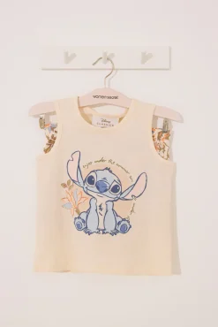 Pijama corto infantil Lilo&Stitch algodón
