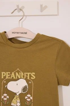 Pijama corto infantil Snoopy algodón
