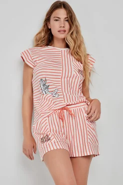 Pijama corto Looney Tunes multicolor
