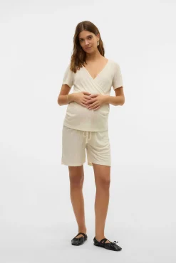 Pijama corto maternity lactancia