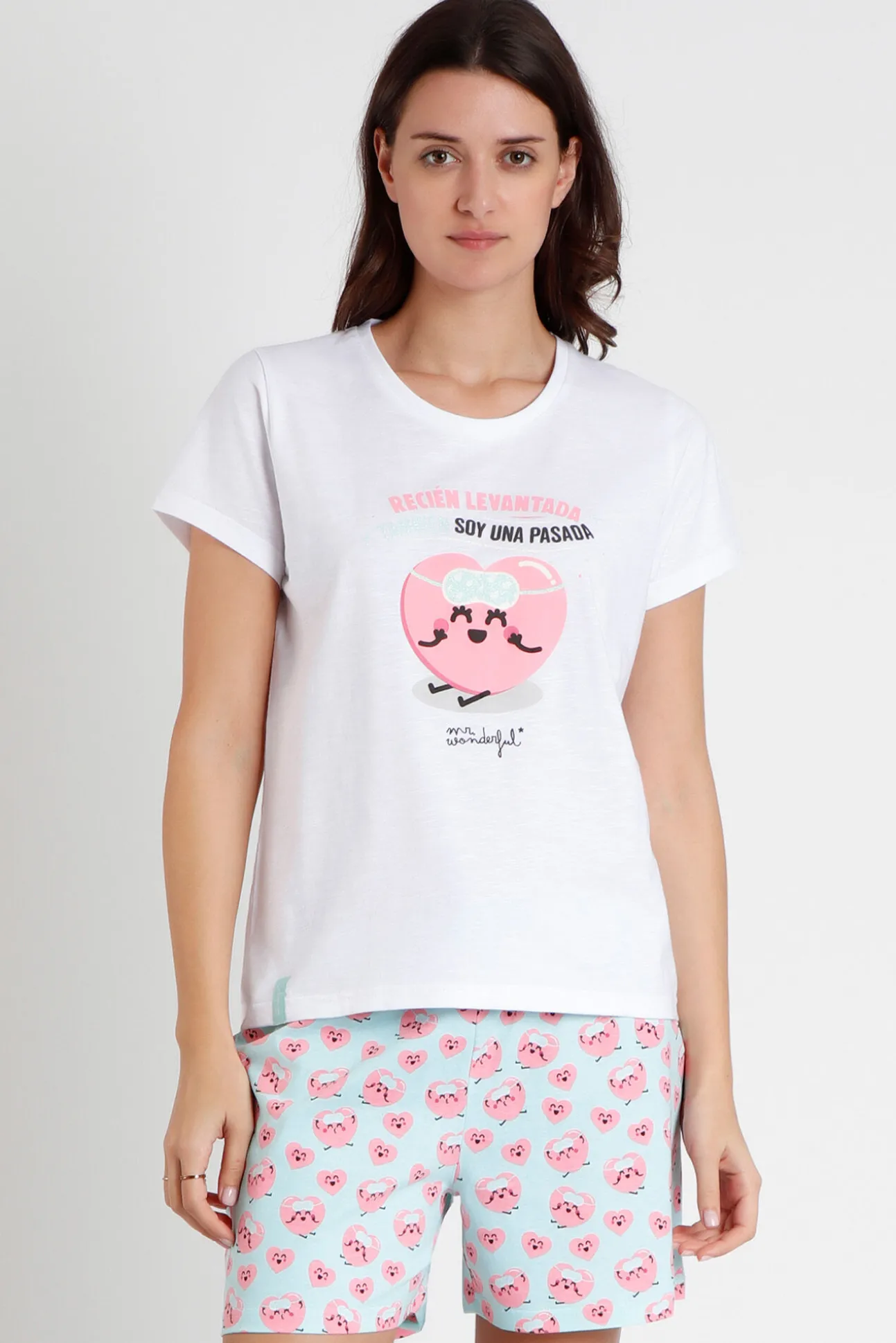 Pijama corto pasada Mr Wonderful