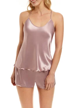 Pijama corto satén party