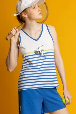 Pijama corto sin mangas tennislub Snoopy