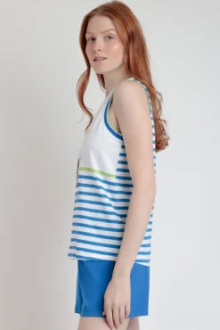 Pijama corto sin mangas tennislub Snoopy
