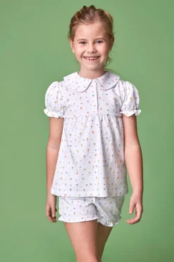 Pijama estampado helados blanco