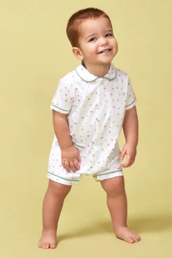 Pijama estampado helados blanco