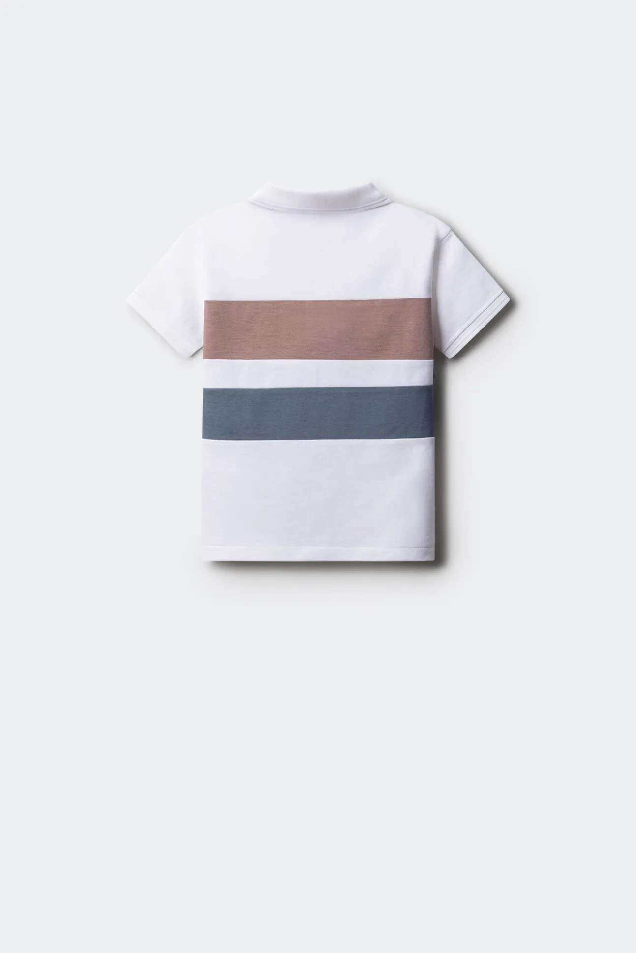 Polo block color niño