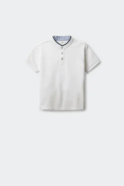 Polo cuello mao niño