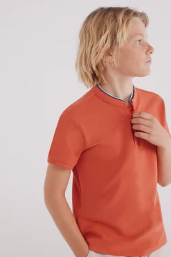 Polo cuello mao niño