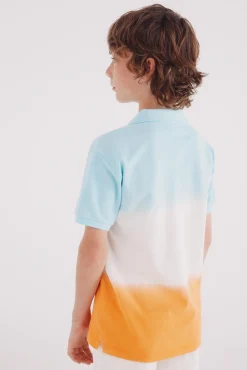 Polo dip dye niño