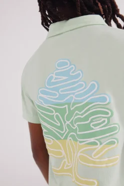 Polo logo espalda niño
