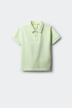 Polo logo espalda niño