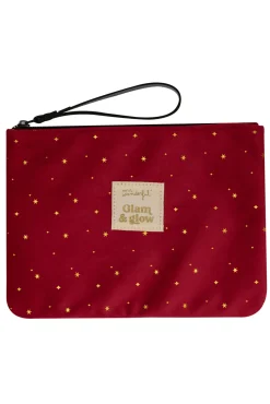 Portatodo velvet granate - Glam & glow