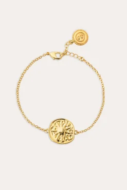 Pulsera Solstice Sun Baño Oro