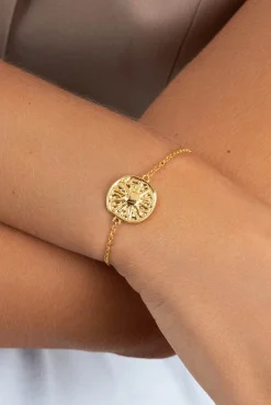 Pulsera Solstice Sun Baño Oro