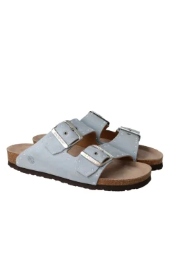 Sandalia con hebillas ajustables