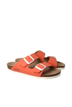 Sandalia con hebillas ajustables