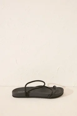 Sandalias anatómicas tiras brillo