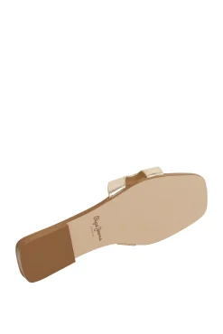 Sandalias Planas Con Monograma